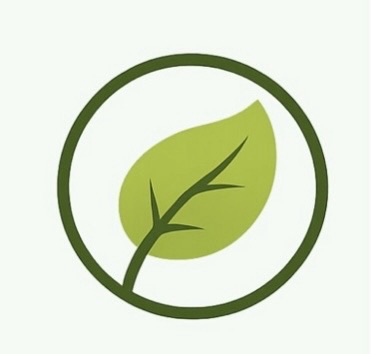 A simple green leaf icon with a stem, enclosed in a circular outline.